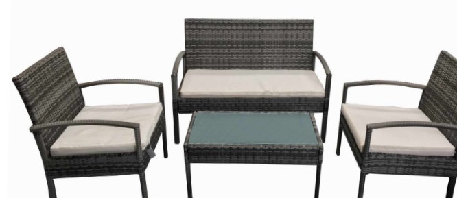 Grey Corner Dining Set KD-013