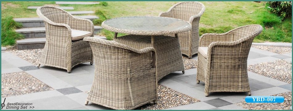 Wicker Dining Set YBD-007