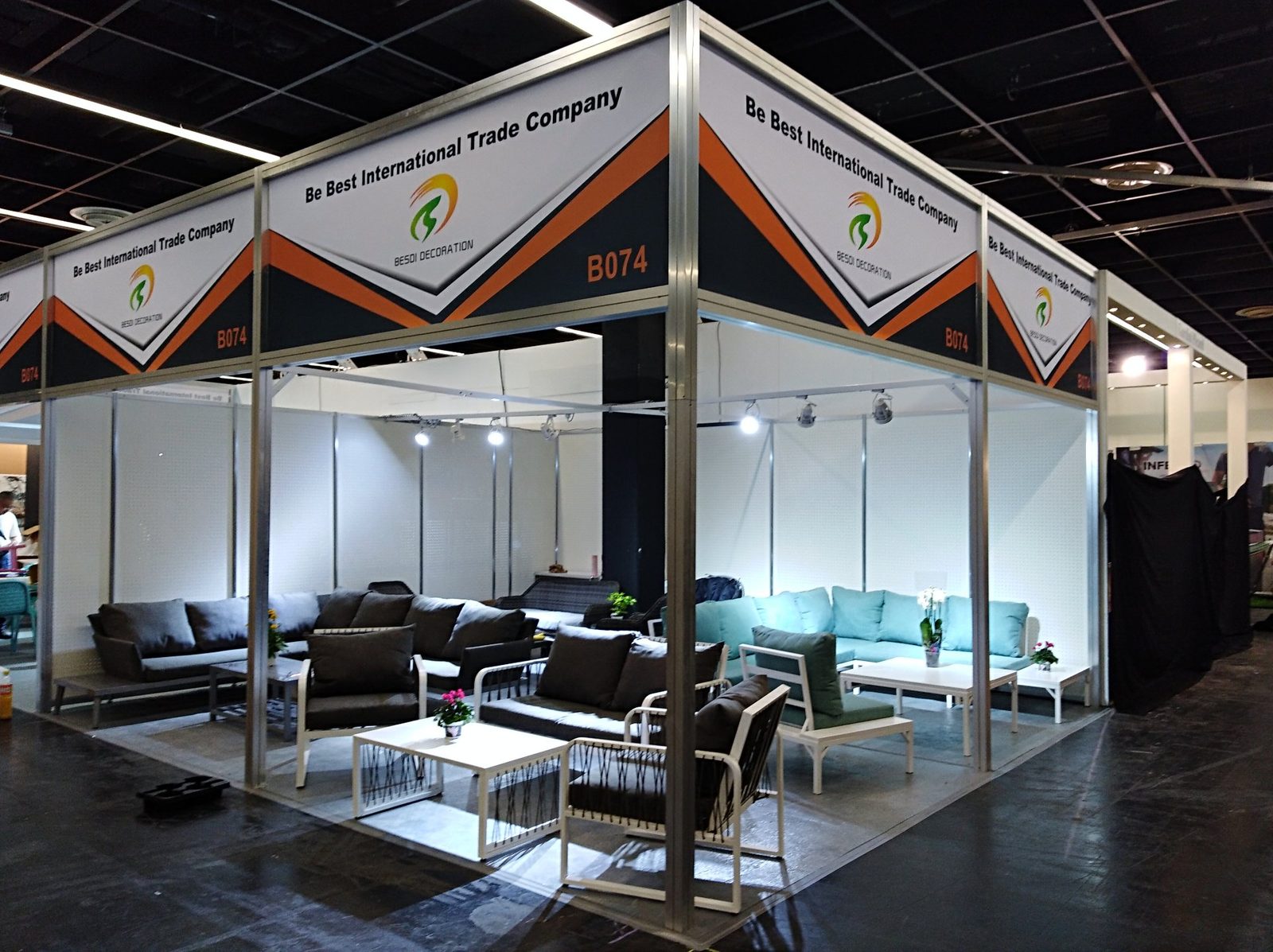 Besdi stand at spoga+gafa Cologne 2018, booth B074